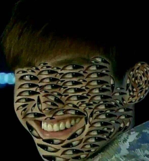 张翰眼睛密集图高清