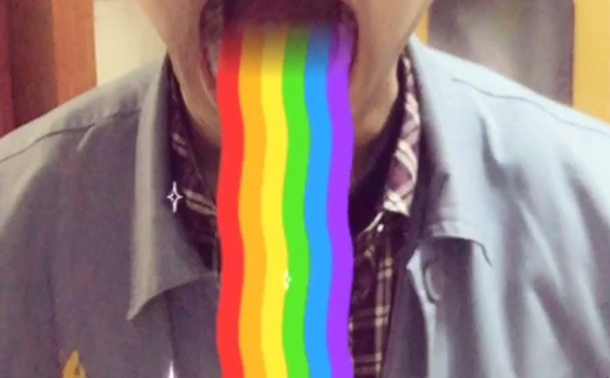 吐彩虹表情包 吐彩虹表情包